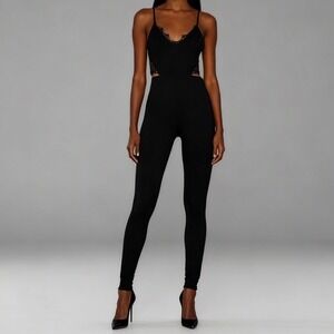 superdown Belinda Jumpsuit Black Size XS